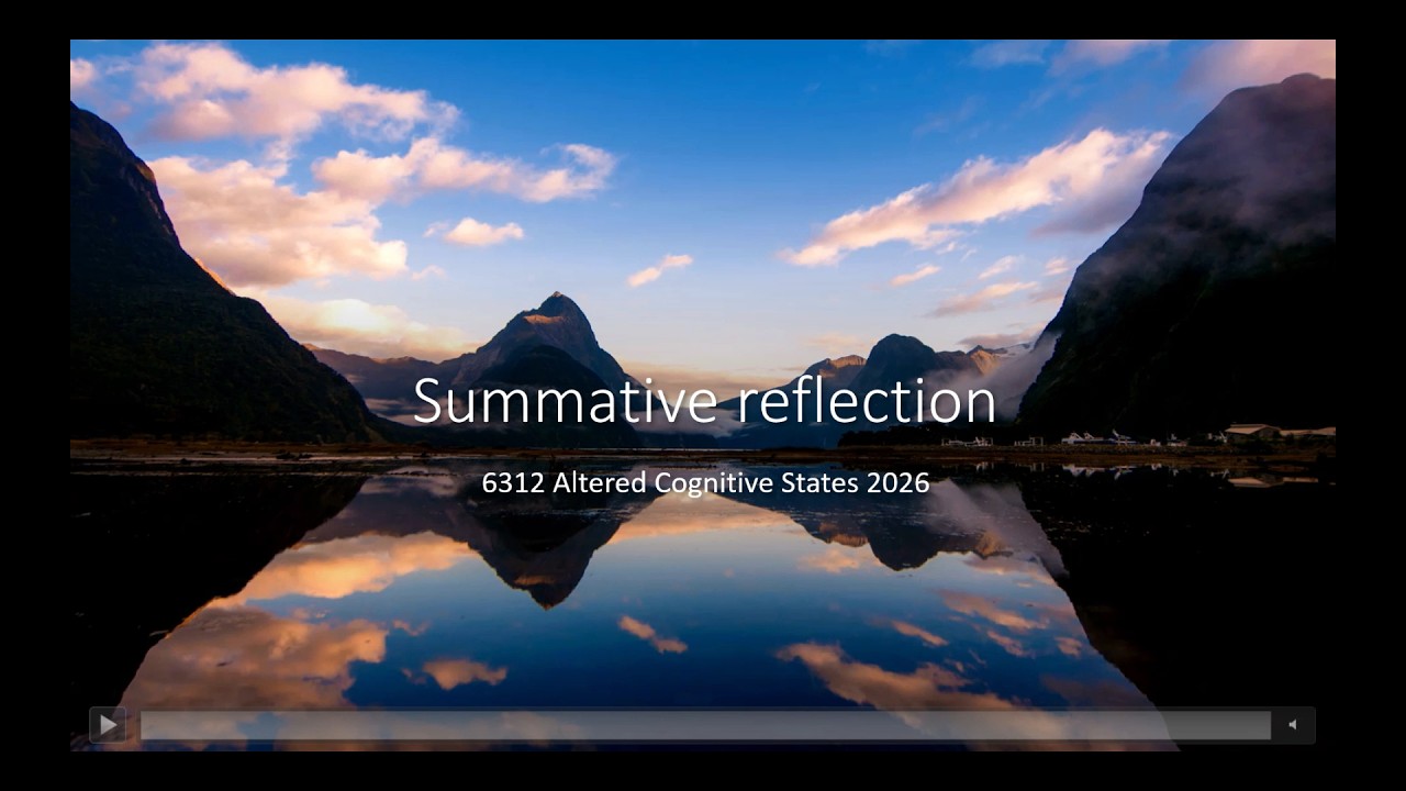 HSC 6312 Summative Reflection Tutorial