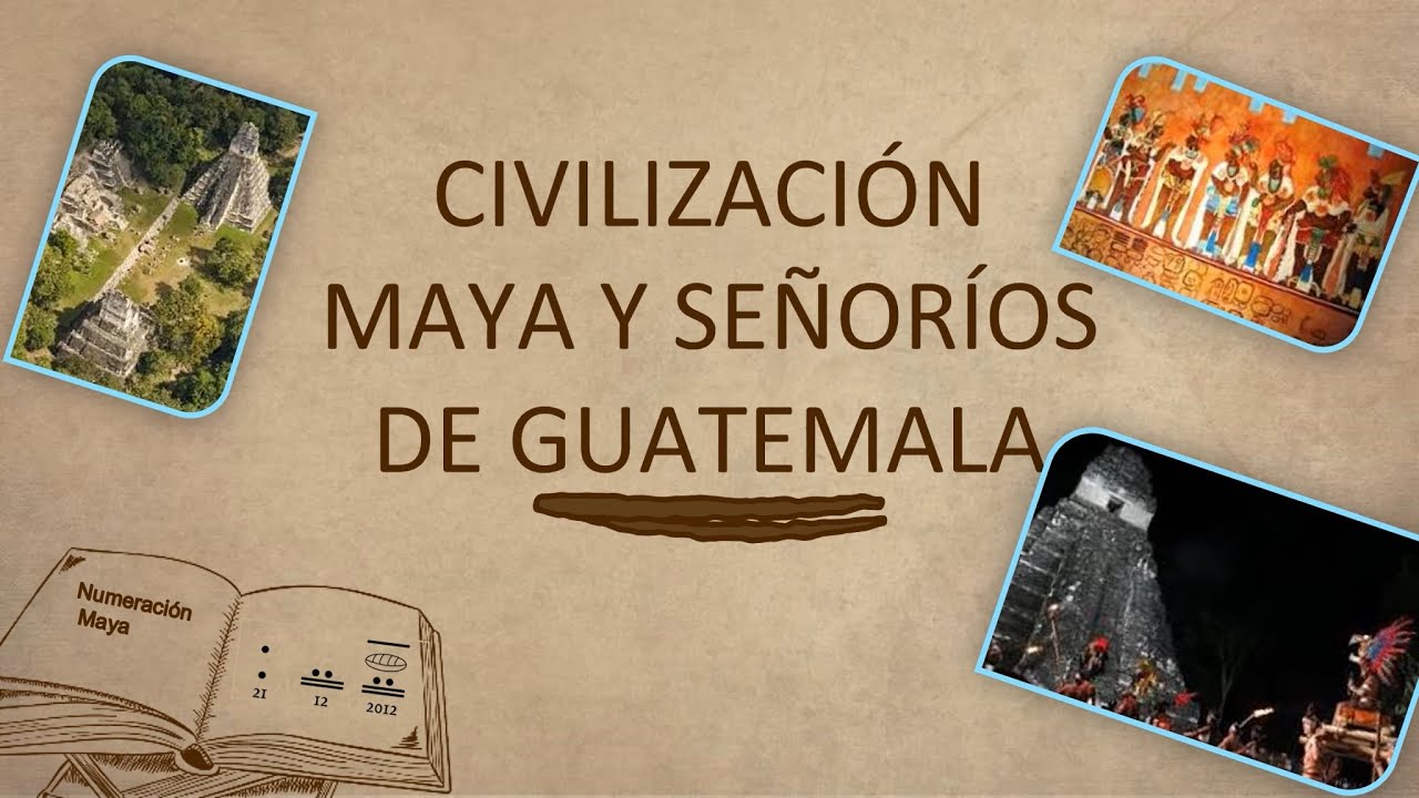 Culturas prehispánicas de Guatemala: Mayas y Señoríos