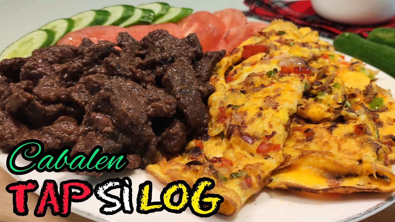 Cabalen Tapsilog 🇵🇭 | Pang 5-Star Hotel🌟 | Breakfast Ideas | Homemade Special Beef Tapa #nocopyright