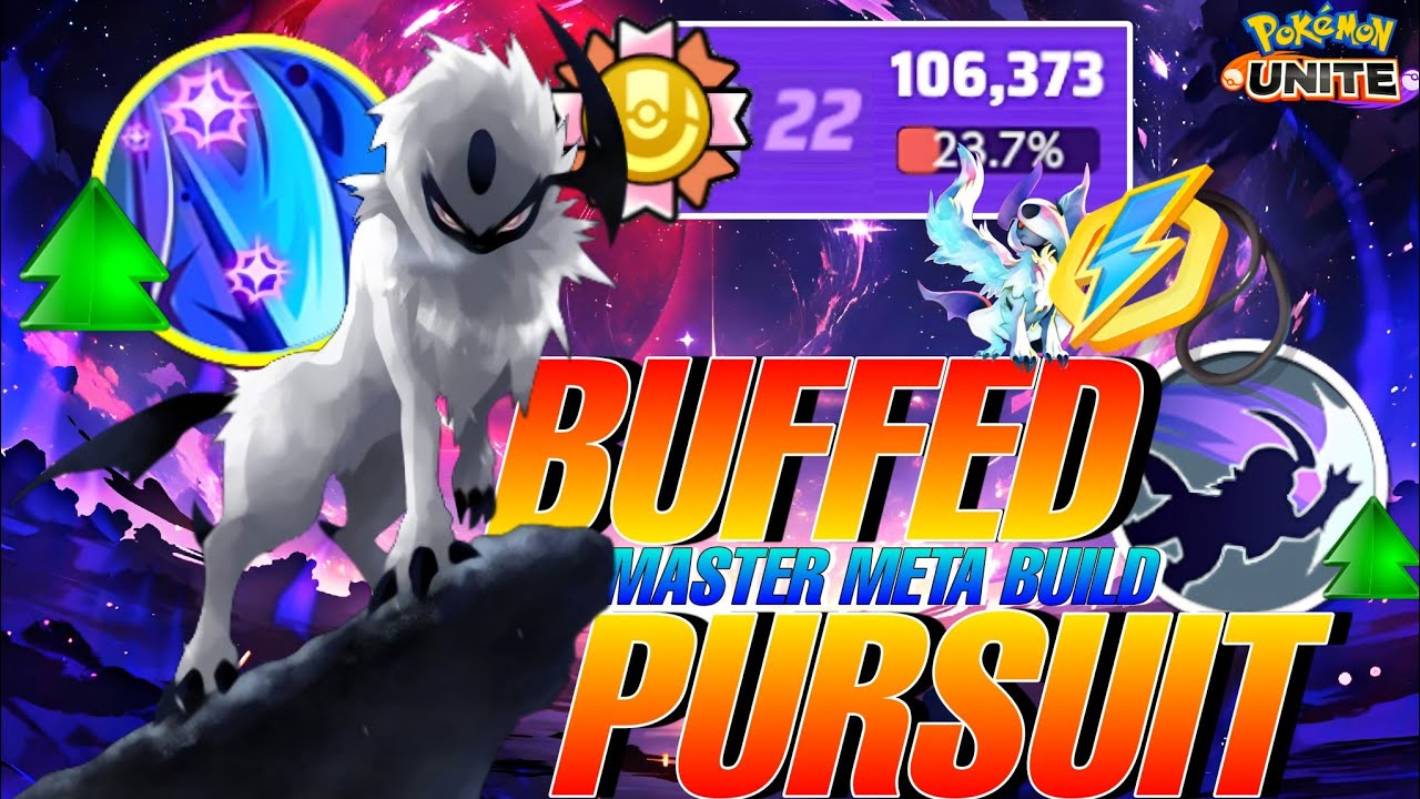 THIS INSANELY BUFFED PURSUIT META BUILD MADE ABSOL THE BEST S-TIER SPEEDSTER!!!🔥 | Pokemon Unite