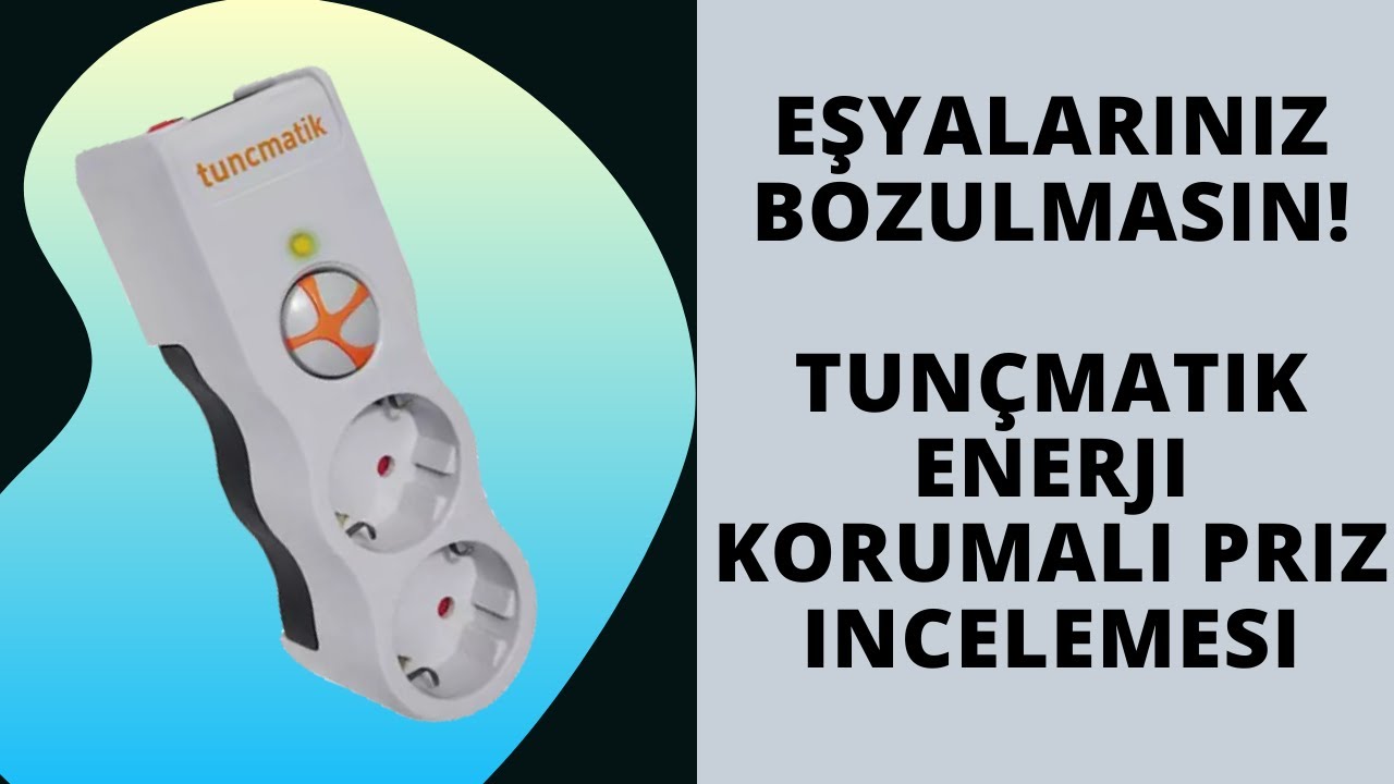 Tunçmatik Akım Korumlı Priz İnceleme | Bir İşe Yarar mı