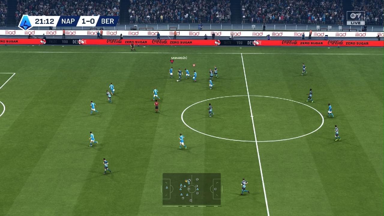 Carriera allenatore Napoli #49 Napoli -Atalanta #gameplayita #console #PS5 #fc26