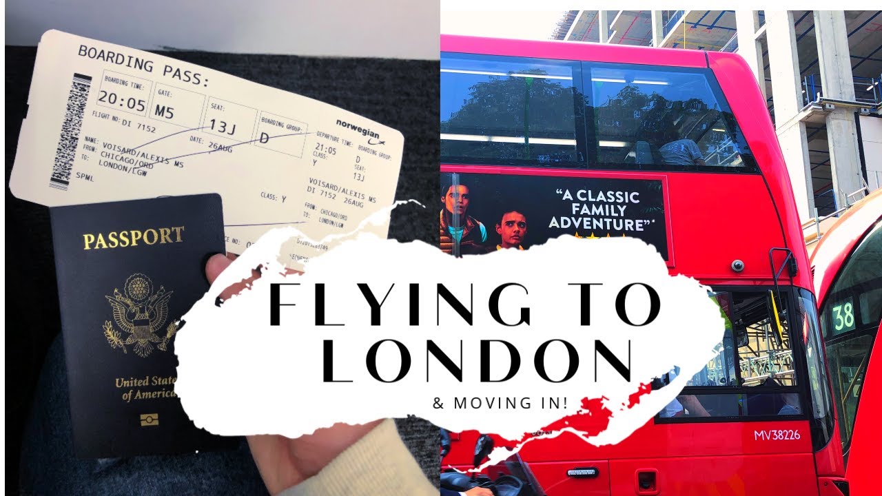 STUDY ABROAD Flying to London + Moving In!