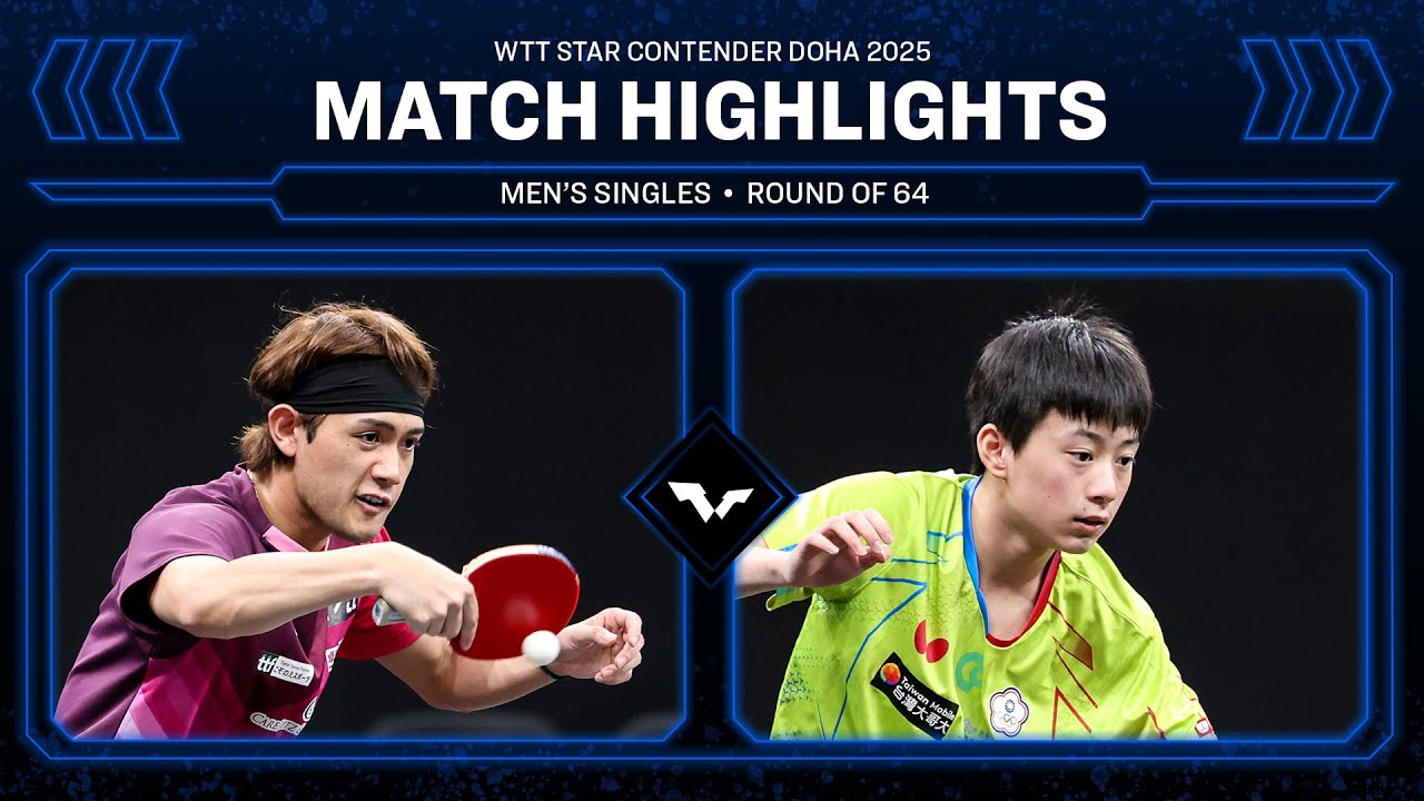 Kazuhiro Yoshimura vs Kuo Guan Hong | MS R64 | WTT Star Contender Doha 2026