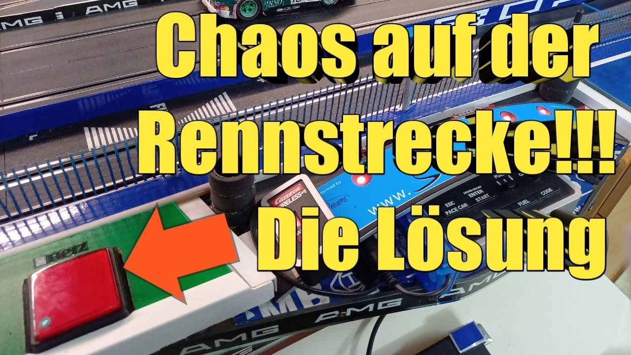 Carrera digital 124 Bahnbau Nr.6 Die Chaostaste!