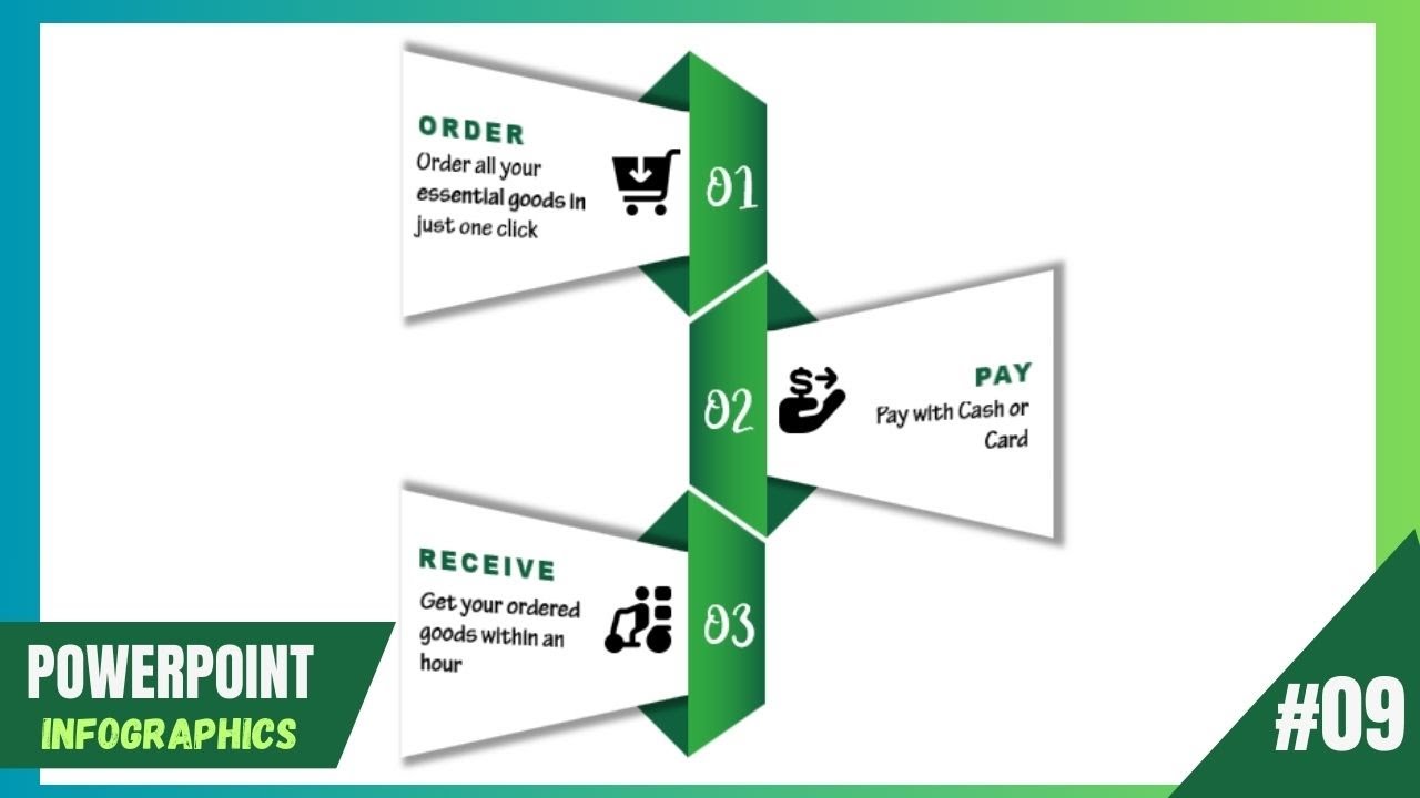 PowerPoint Slide Tutorial | How to Create Infographic Design in PowerPoint | Part 09 | TechEmonizer