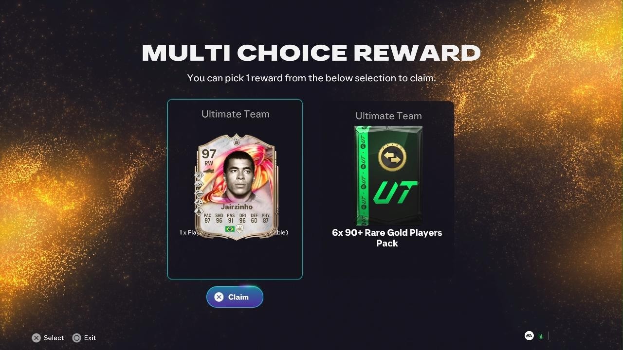 Level 30 Jairzinho or 6x 90+ & Daglish or 91+ 