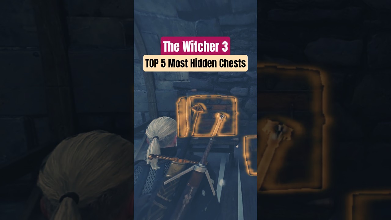 5 самых потайных сундуков в Ведьмаке 3 #shorts #thewitcher