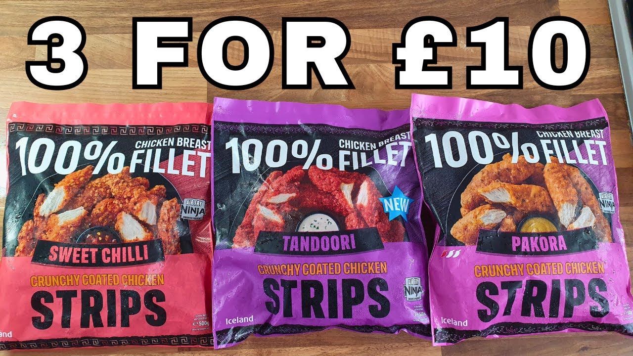 You Need These in the Freezer | Iceland 3 for £10 Chicken Strips