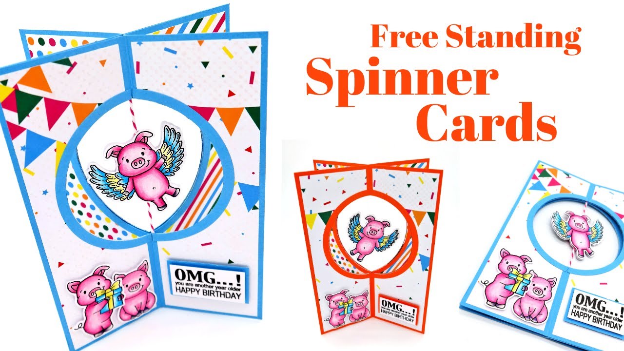 Free Standing Spinner Cards