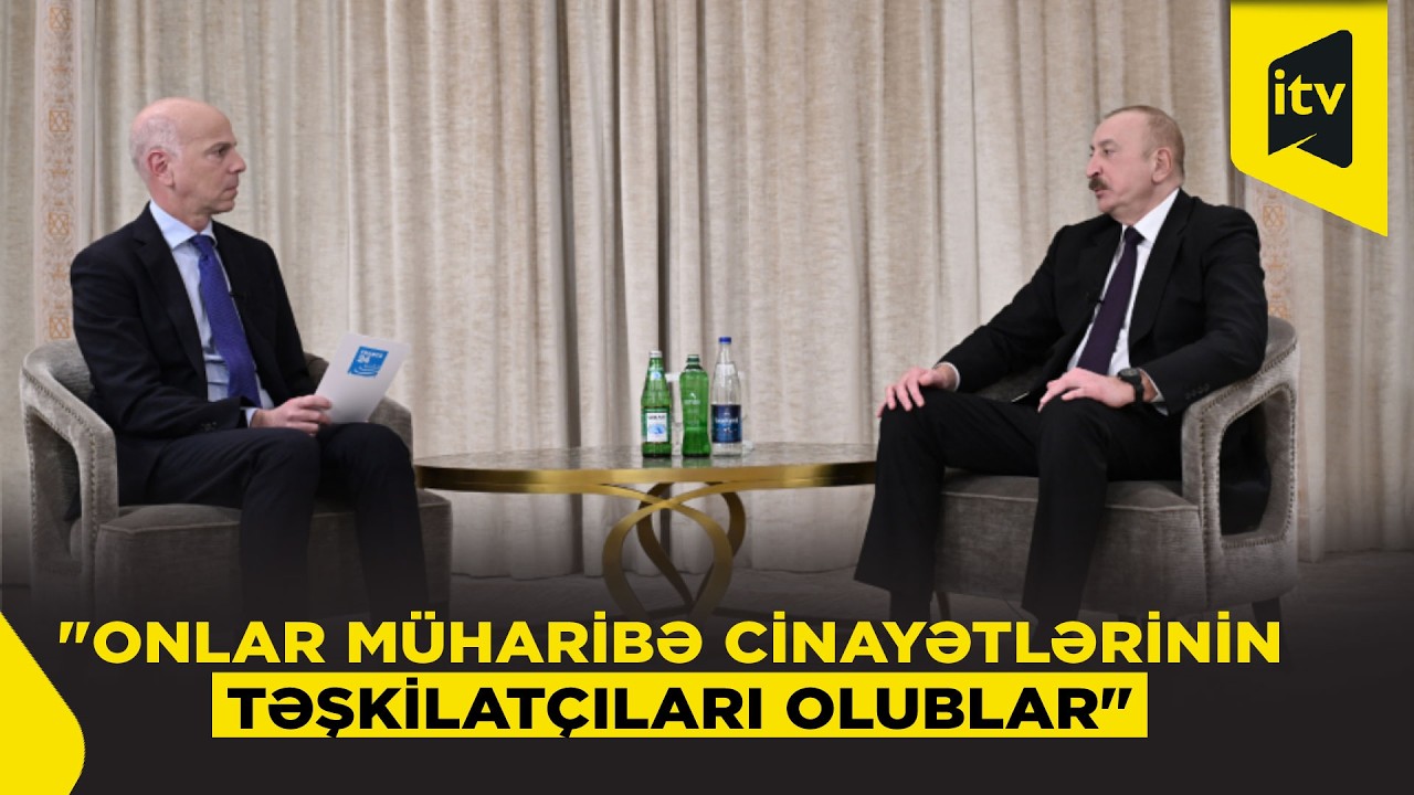 Prezident İlham Əliyev qanunsuz separatçı rejimin liderlərinə verilən cəzadan söz açdı