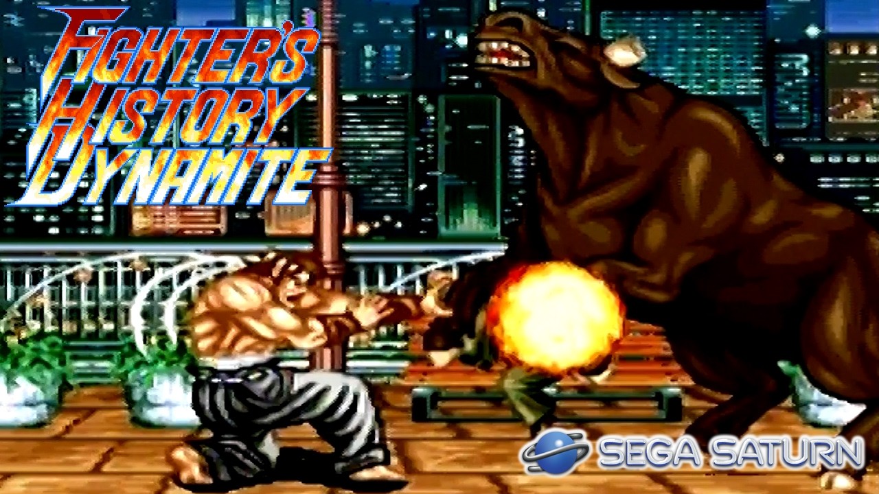 Fighter's History Dynamite playthrough (SEGA Saturn) (1CC)