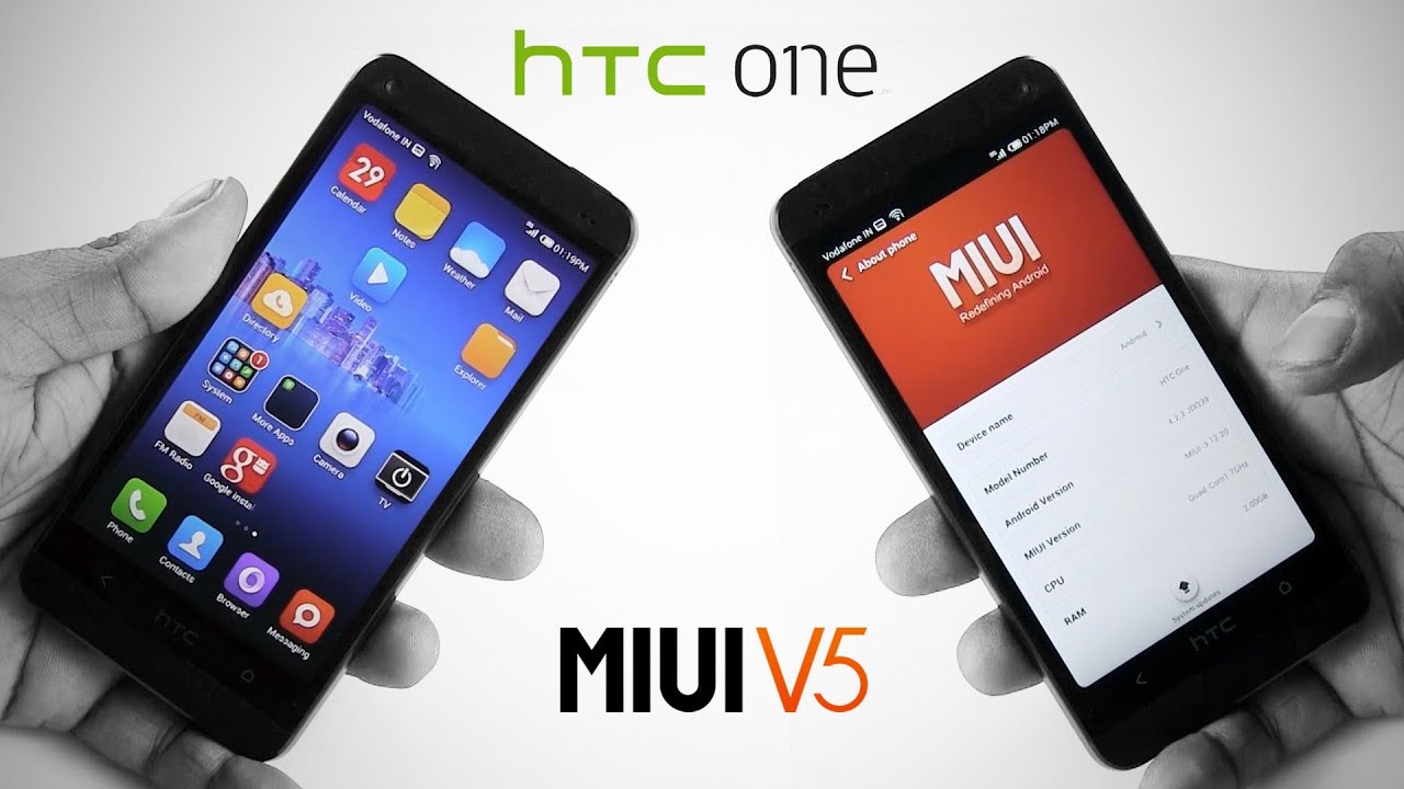 HTC One M7: How to Flash/Install MIUI v5