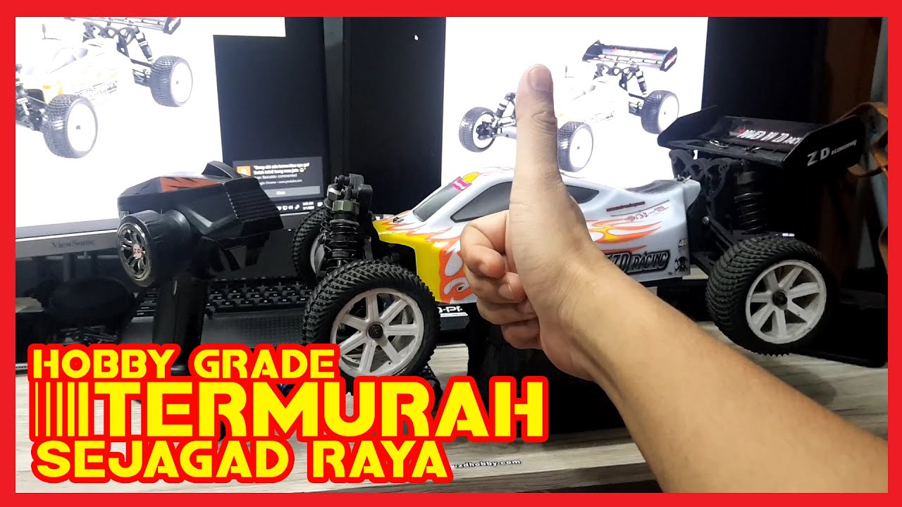 TERMURAH SEJAGAD RAYA !! RC car buggy gede ZD RACING BE-10 skala gede gan 1:10