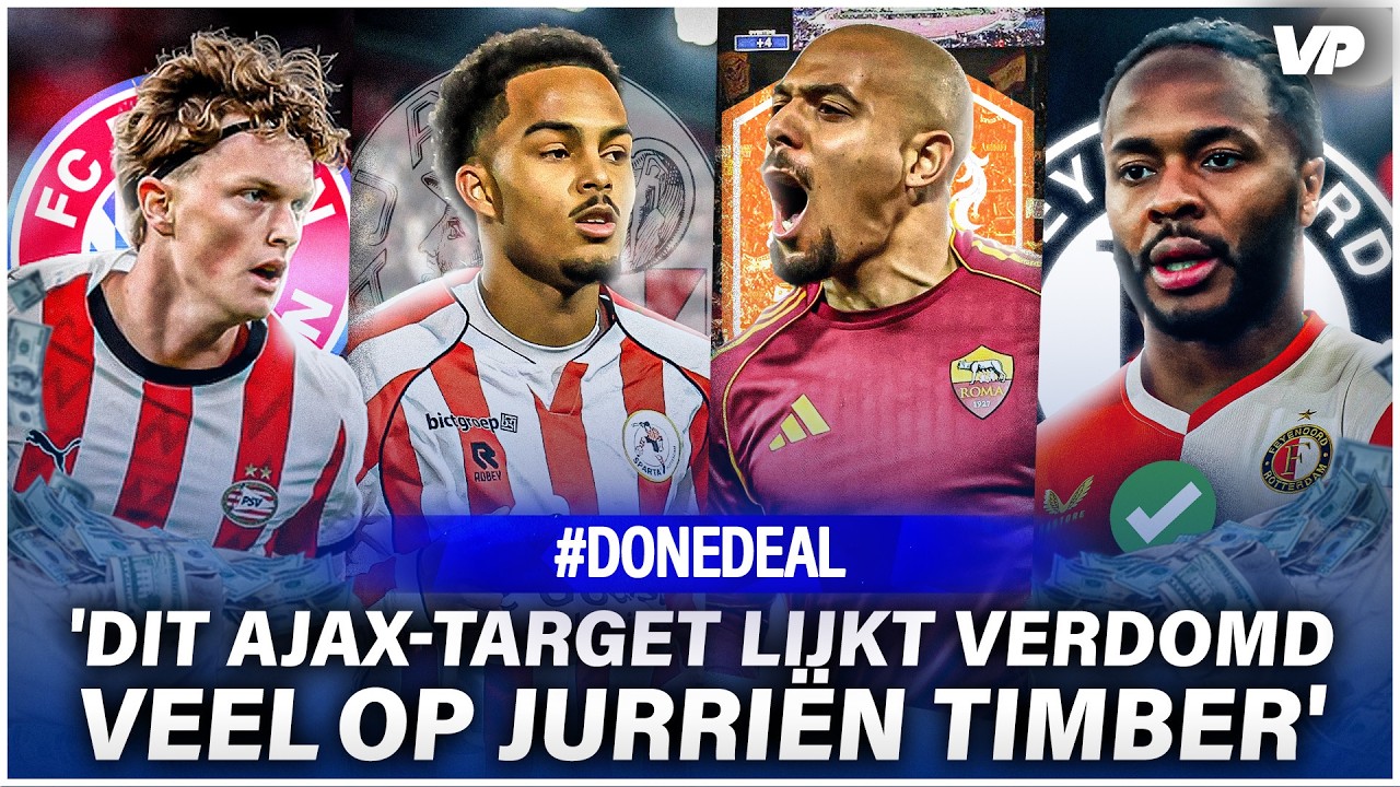⭐ AJAX wil GOUDEN DRIEHOEK per se behouden, FEYENOORD spot GIMENEZ 2.0 & PSV neust op het KASTEEL 🏰