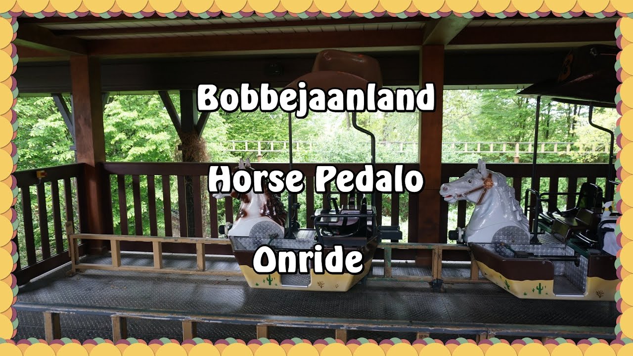 Bobbejaanland - Horse Pedalo - Onride