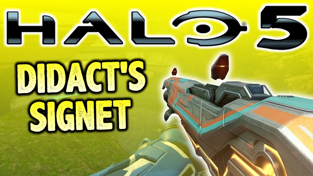 DIDACT'S SIGNET SCATTERSHOT! (Legendary Weapon) - Halo 5 Warzone