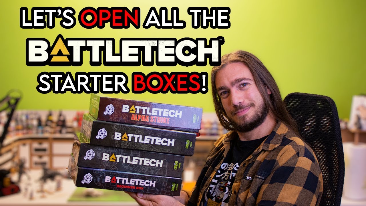 What’s Inside Every Battletech Starter Box? Full Unboxing & Review