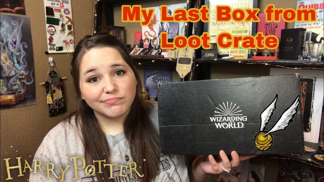 Wizarding World Loot Crate Unboxing | Harry Potter | My last Box EVER?!?