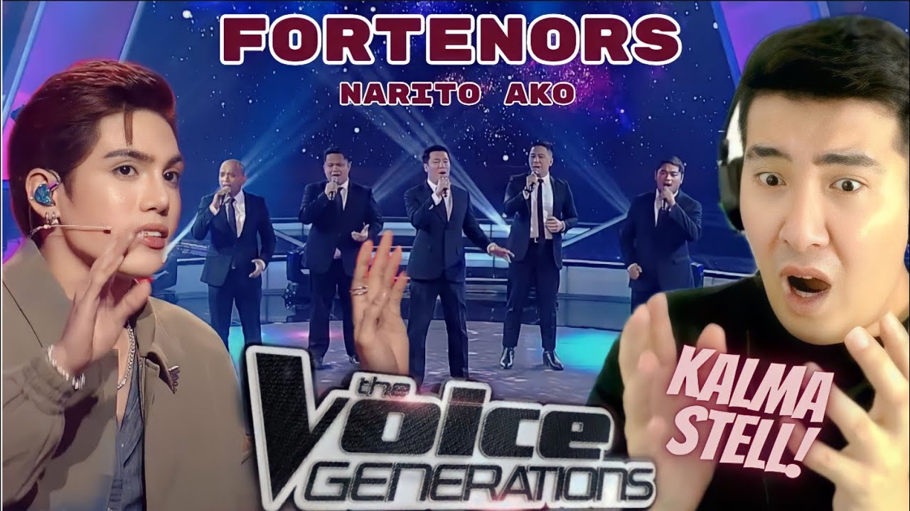 [REACTION]  The Voice Generations Philippines | The FORTENORS | Narito Ako