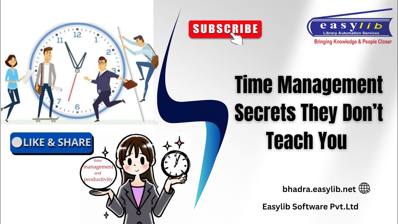 “Time Management Secrets They Don’t Teach You” - EasyOne Educational Series