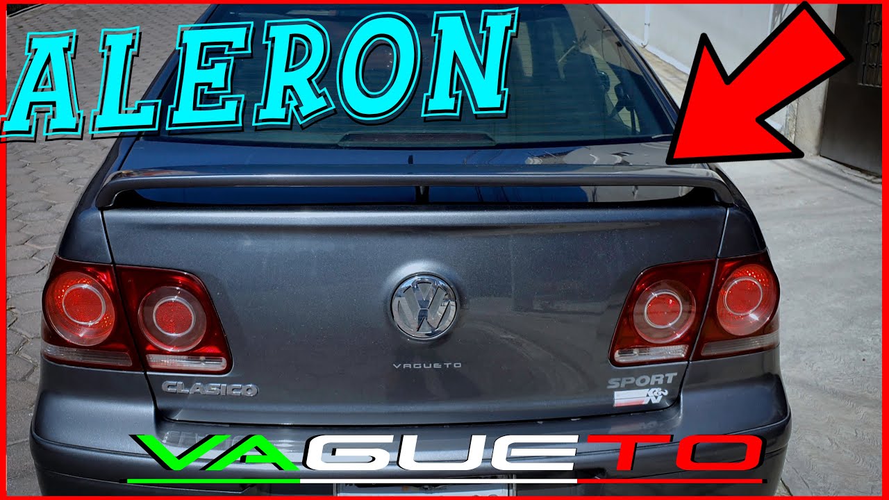 Alerón de cajuela al Jetta Clásico | Kit aerodinámico | VW JETTA A4 CLASICO MK4