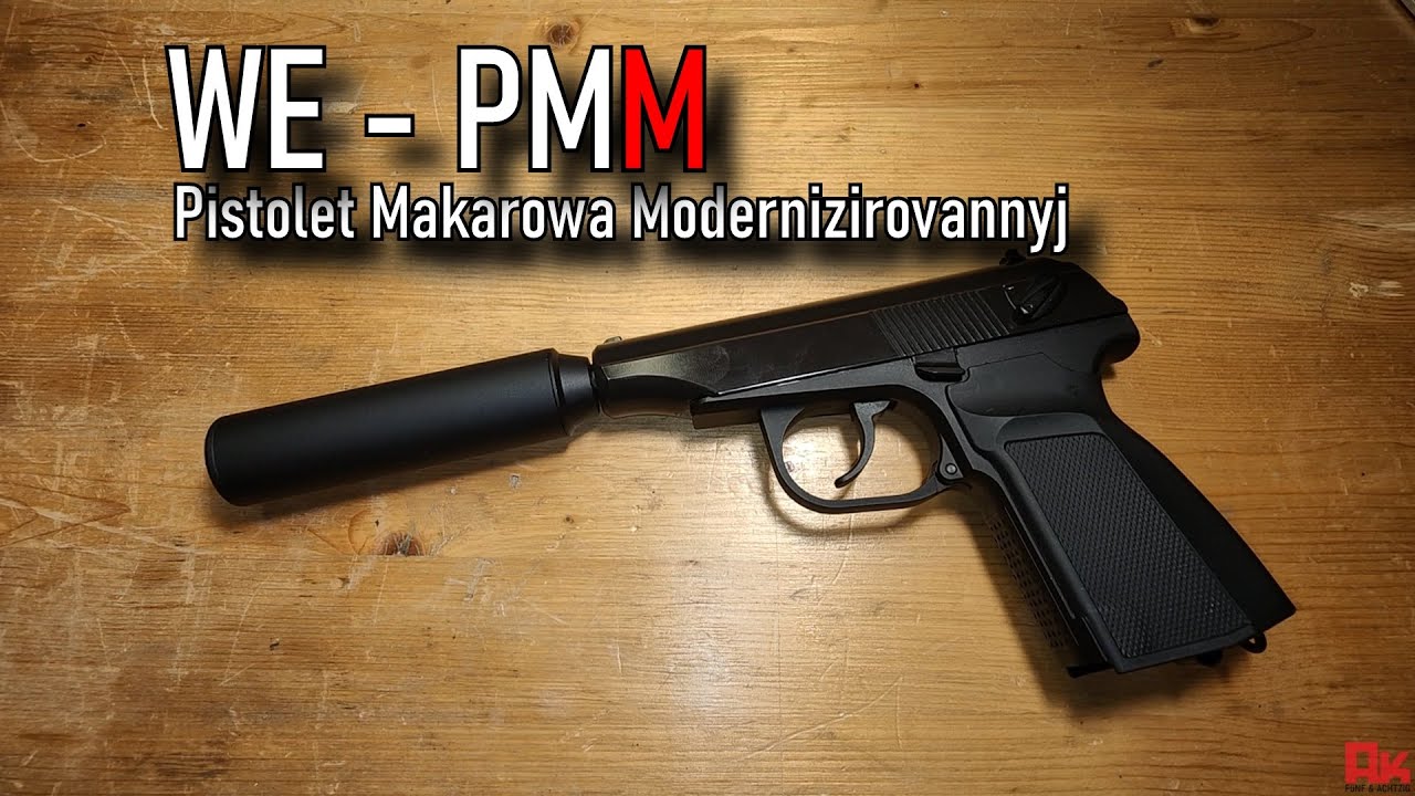 [Review] WE - PMM (Pistolet Makarowa Modernizirovannyj) #gbb  #airsoft #airsofthelden