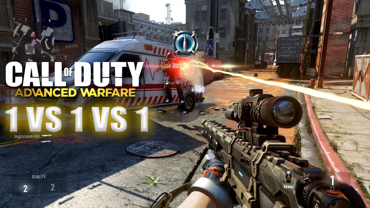DarkFuneral vs Jojo vs MrBboy - Snipe sur Advanced Warfare