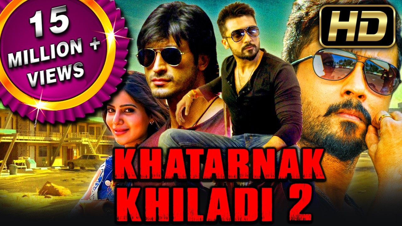 SURIYA & SAMANTHA Romantic Hindi Dubbed Movie | Khatarnak Khiladi 2 (HD) | Viddyut