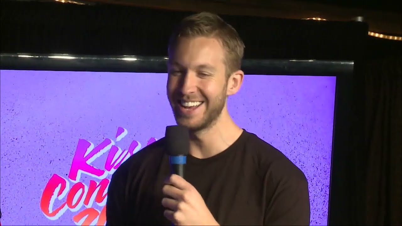 Calvin Harris Backstage Interview at Kiss 108's Kiss Concert 2014