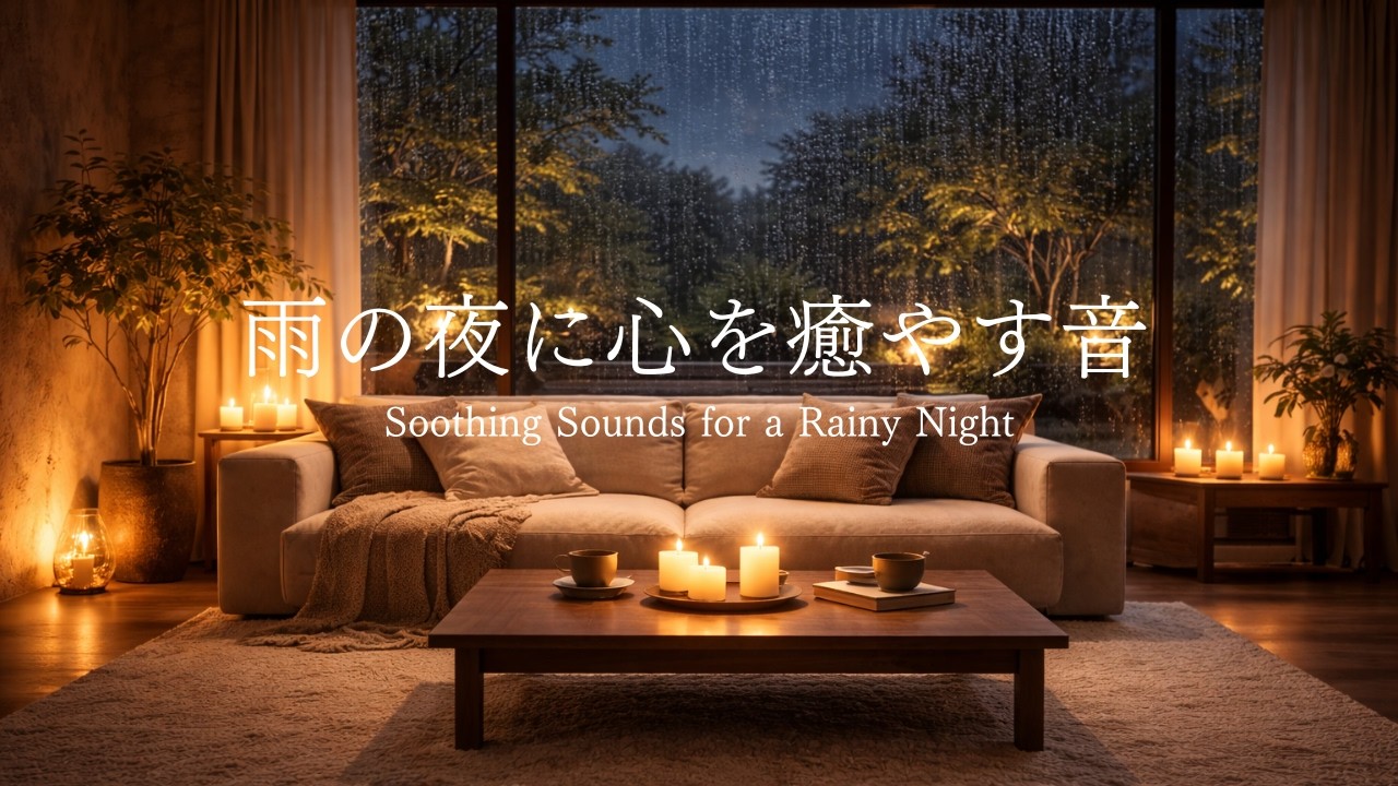 【Relaxing Piano Music】Soothing Sounds for a Rainy Night