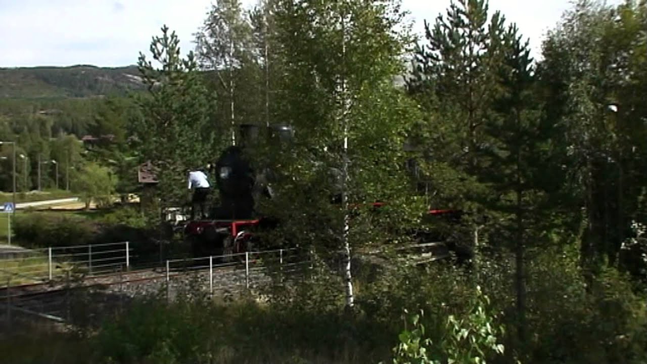 numedalsbanen 80år.Lok nr 236 (type 24b) og teakvogner