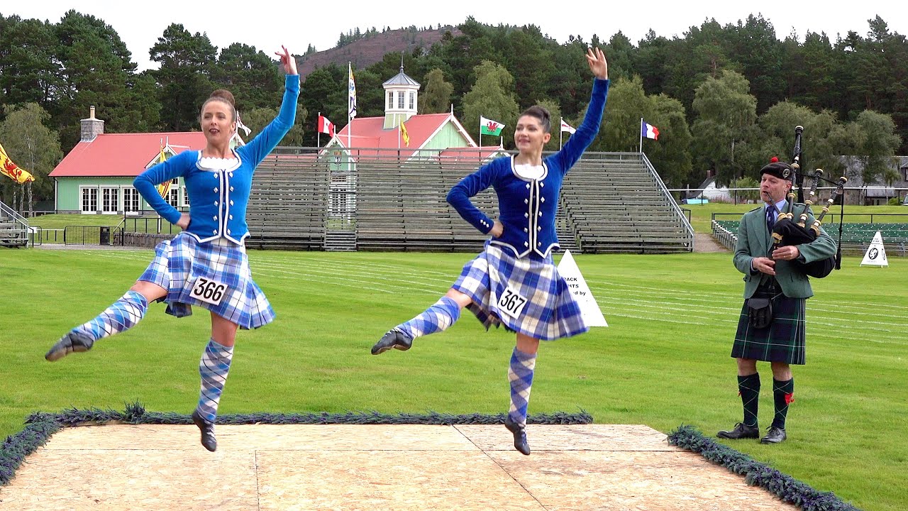 'Barracks, Johnny' exhibition Highland Dance by champion dancers during 2020 #VirtualHighlandGames