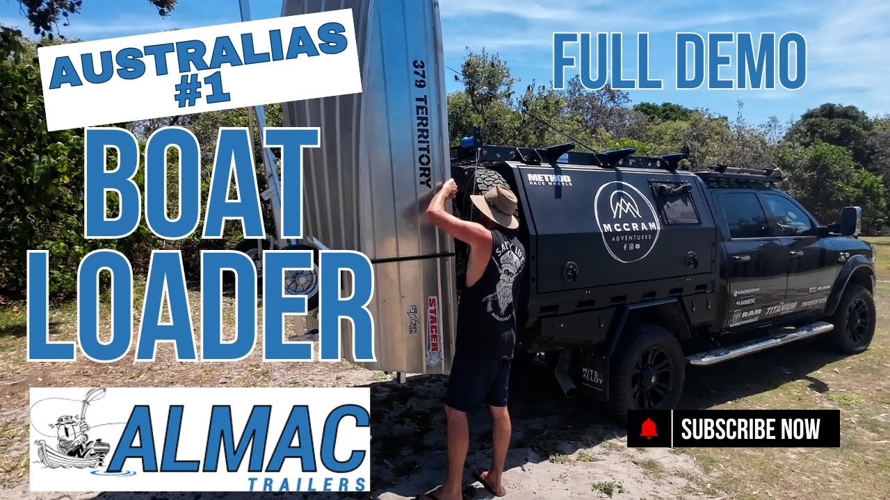Almac Boat Loader | The BEST Rooftop Tinny Loader and Trailer | RAM 2500