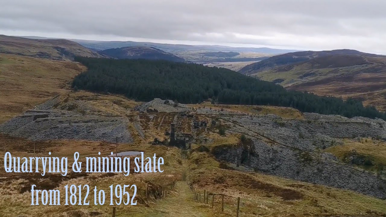 Rhiwbach Slate Mine (1812 to 1952)