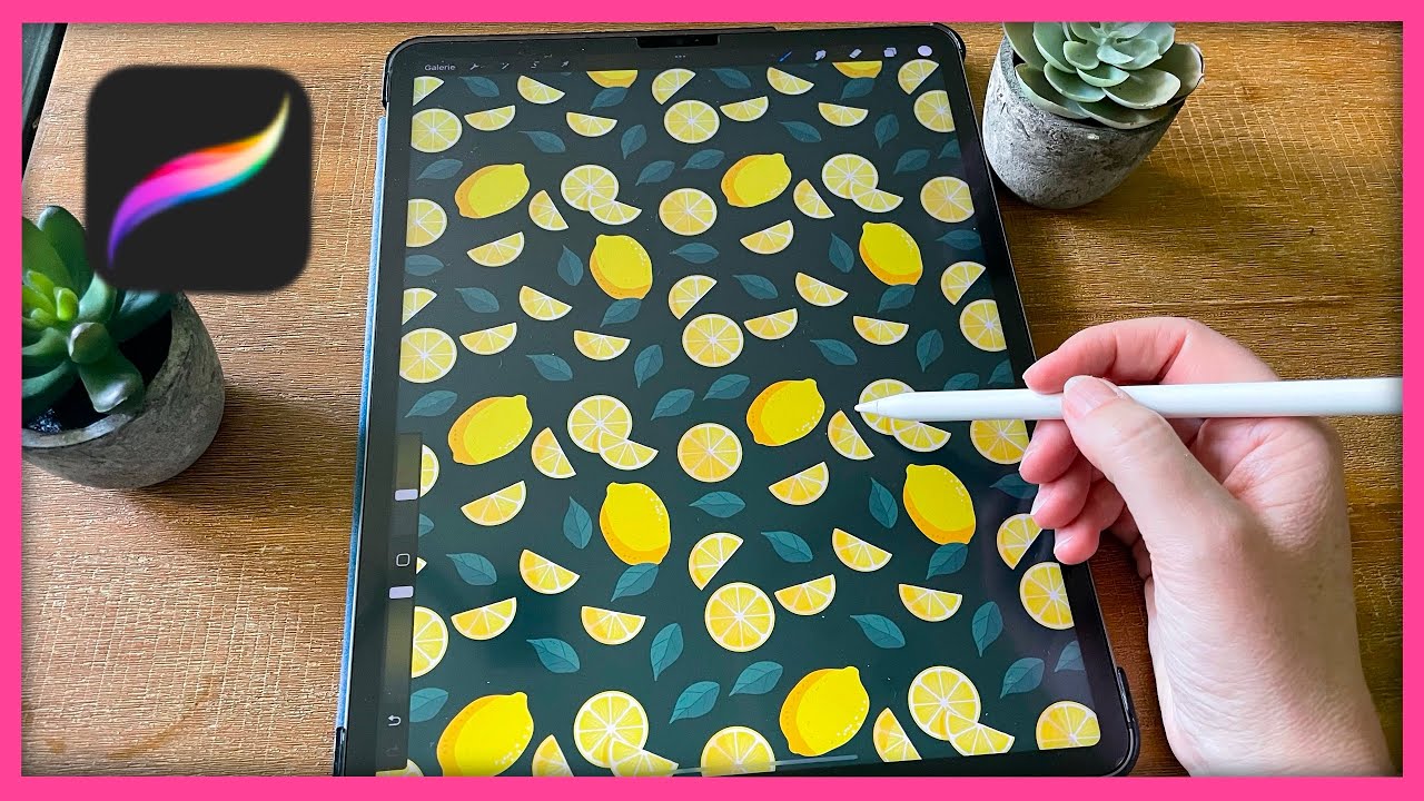 So erstellst du ein nahtloses Muster in Procreate (Seamless Pattern Tutorial)
