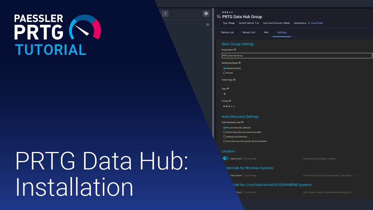 PRTG Tutorial - PRTG Data Hub: Installation (Linux)