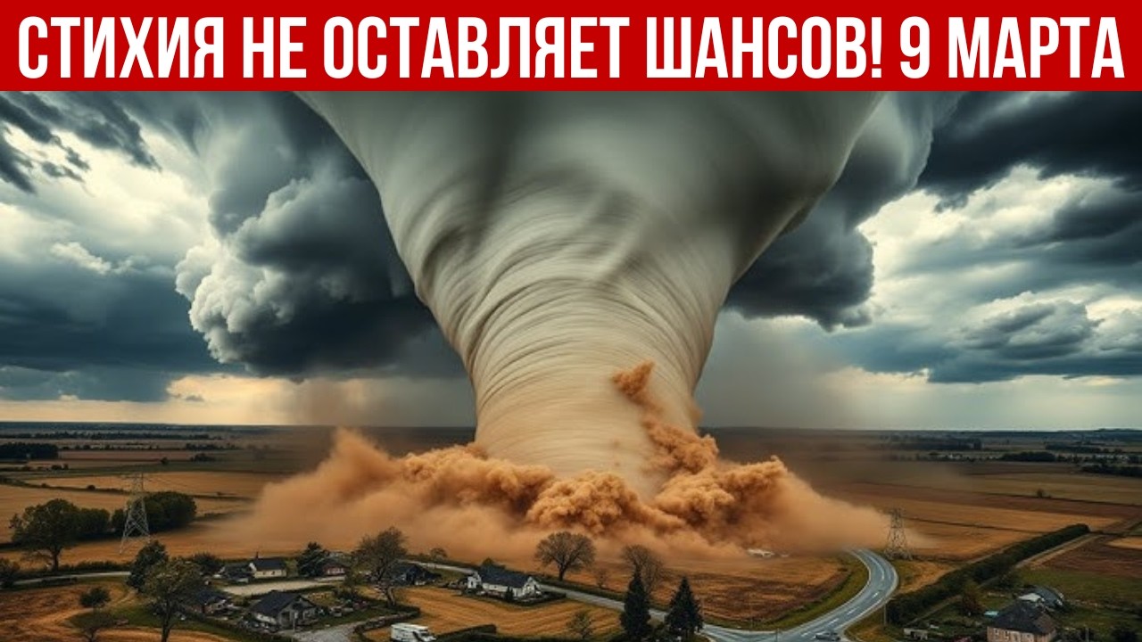 Новости Сегодня 09.03.2026 - Катаклизмы сегодня, ЧП, События дня |  Россия США Китай Европа Индия