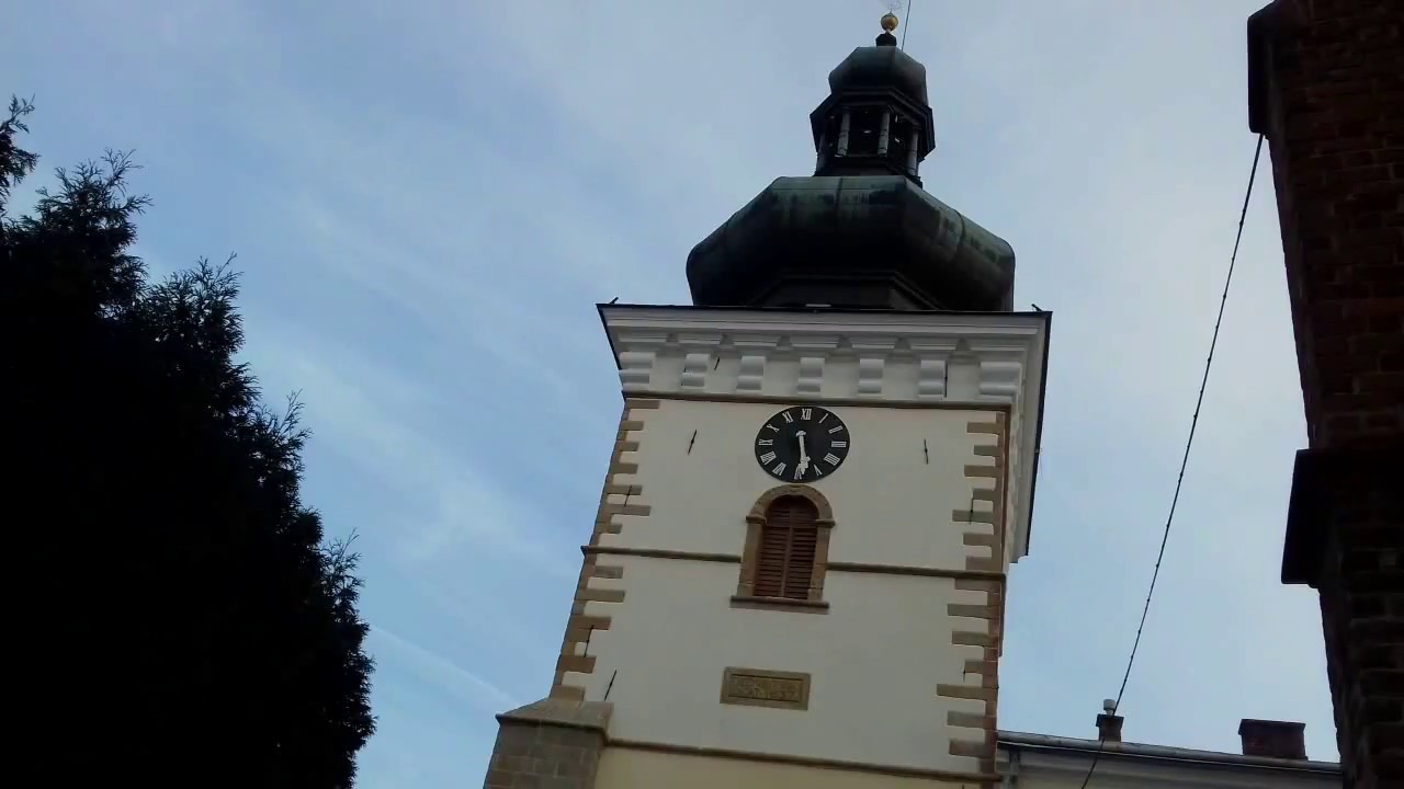 Dzwon kościoła farnego w Krośnie - 2x zwolnione tempo - Dzwon Marian