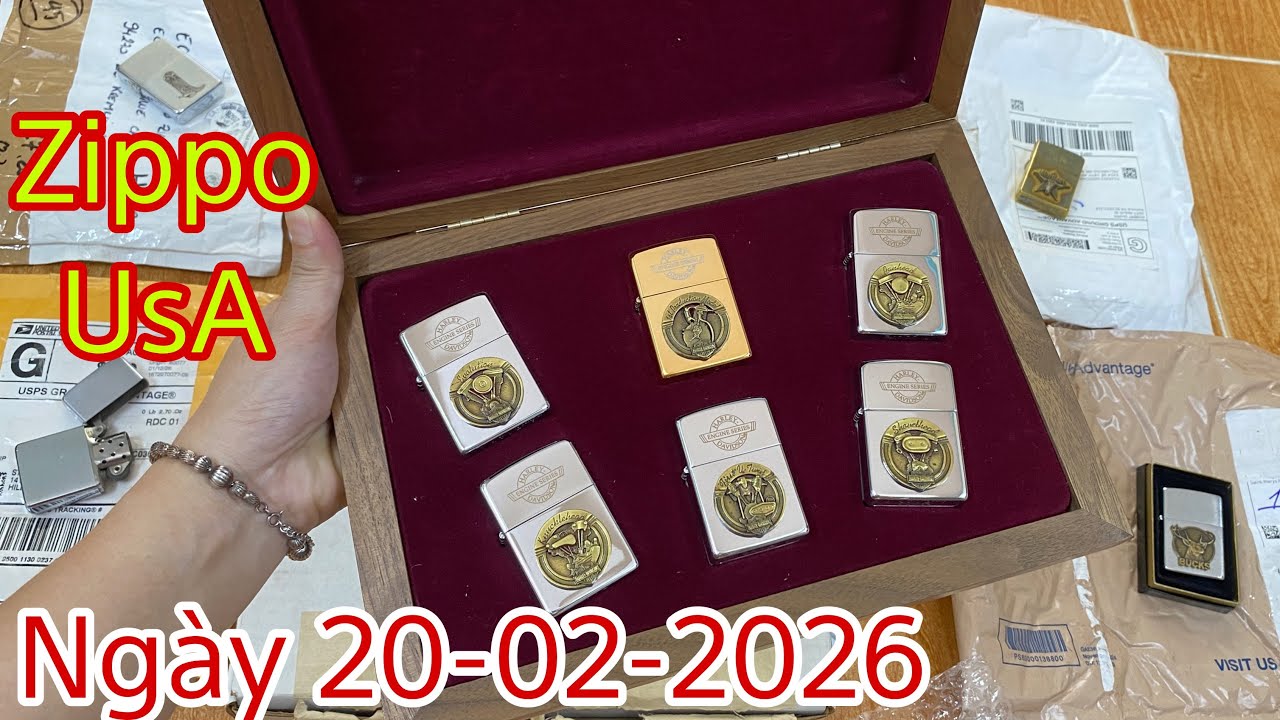 CẬN CẢNH NHỮNG MẪU ZIPPO USA VỀ VN CÒN ZIN,ĐẸP #fire #batlua #review #zippolighter #sale 