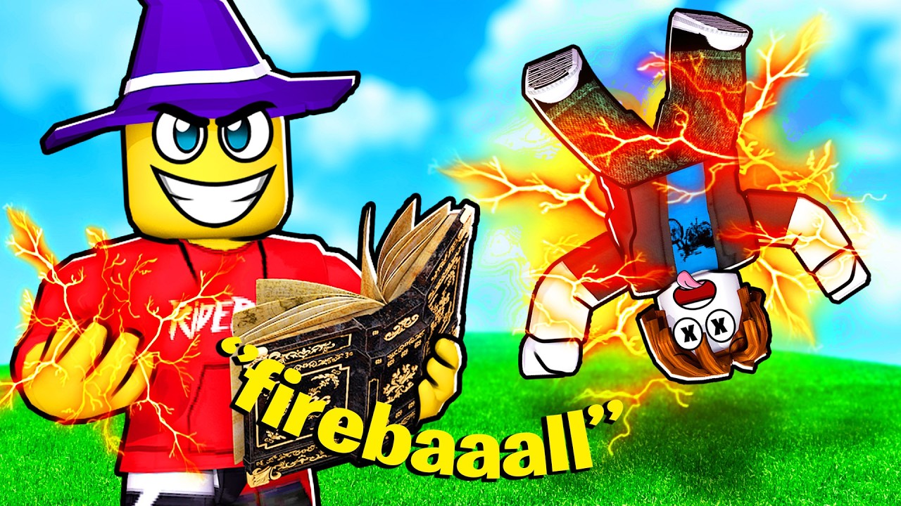 Ovládám Kouzla Hlasem v Robloxu! - Wizard Arena