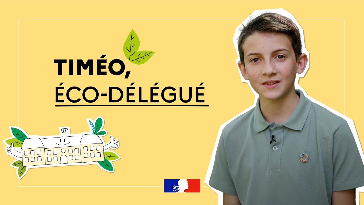 Timéo, éco-délégué