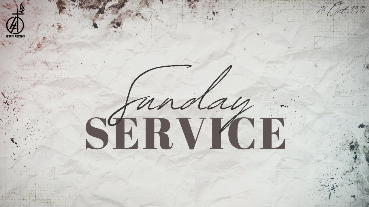 LIVE | SUNDAY 2nd SERVICE | 26 October 2025 | CFFA CHURCH | PASTOR JAYAKUMAR GEORGE  |