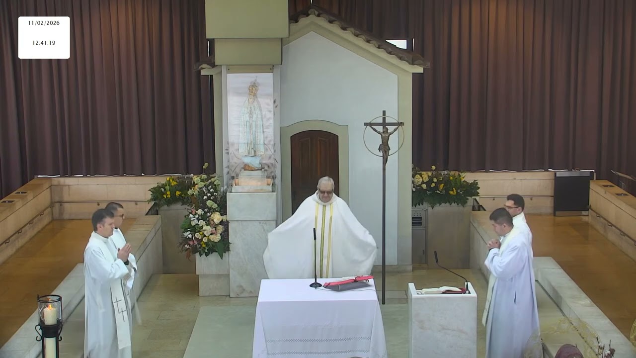 Missa a Nossa Senhora de Fátima desde a Capelinha das Aparições  11.02.2026
