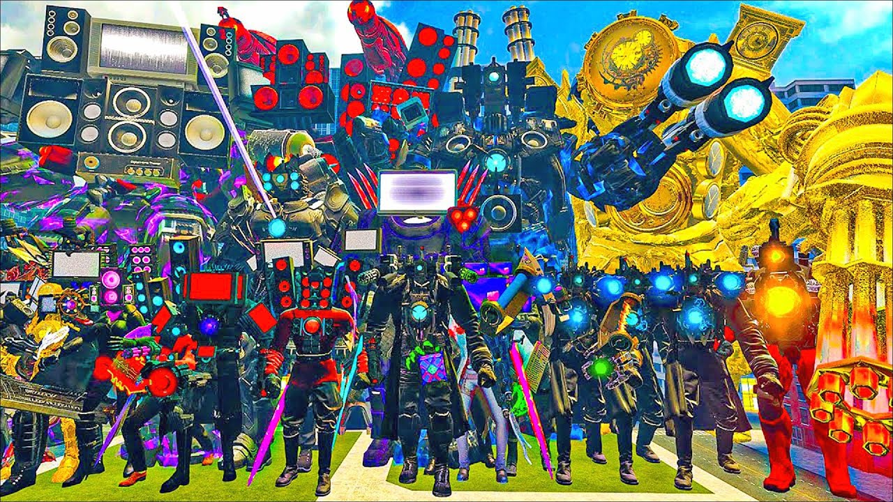 ALL TITANS VS SKIBIDI TOILET BOSSES (1–100) | EPIC FINAL BATTLE