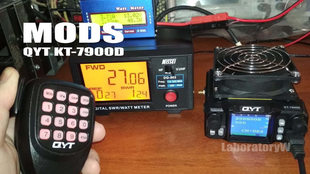 Моды QYT KT-7900D shopantenna.blogspot.com