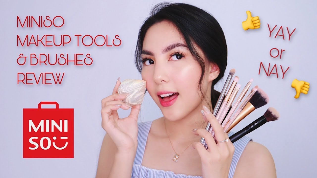 MINISO Makeup Brushes & Tools Review | YAY or NAY
