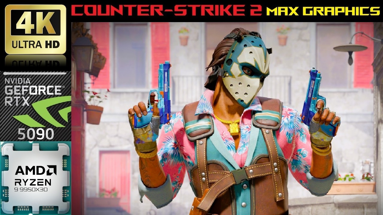 [4K] Counter Strike 2 - Nvidia RTX 5090 AMD Ryzen 9950x3D #gaming #cs2 #pc #cs #fyp #game #viral #4k
