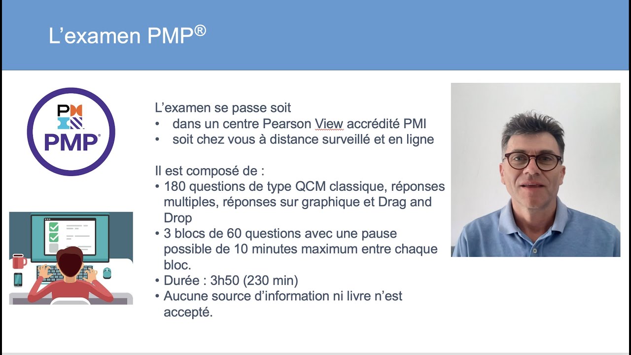 M1.2 Introduction: L'examen PMP comment ca se passe?