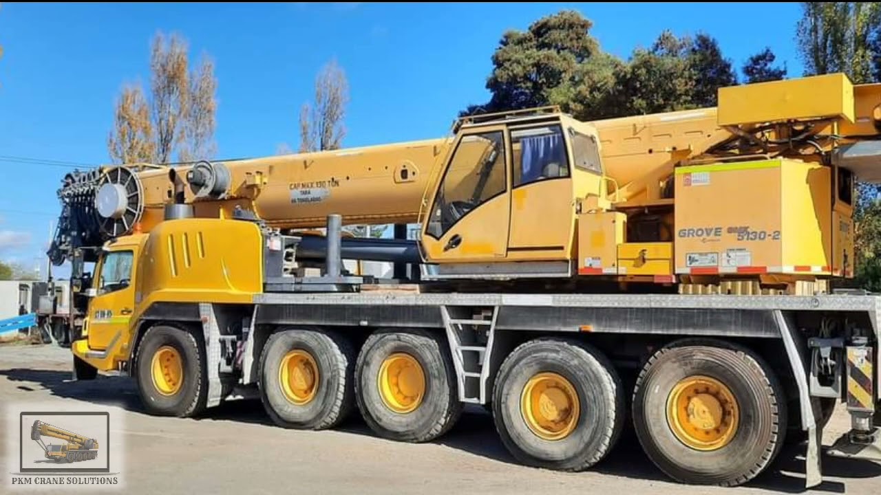 GROVE GMK5130-2 | PKM CRANE SOLUTIONS | 130 TON | CRANES AVAILABLE FOR HIRE OR SALE |